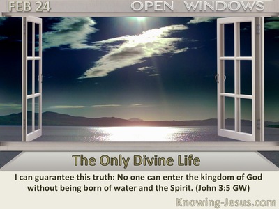 The Only Divine Life
